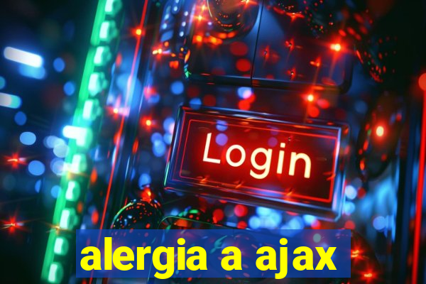 alergia a ajax